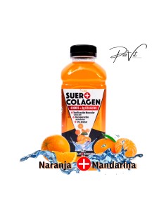 Bebida Hidratante Suero Naranja Mandarina 8 Iones + 8g Colágeno 630ml - 6 Unidades - I LIKE 2