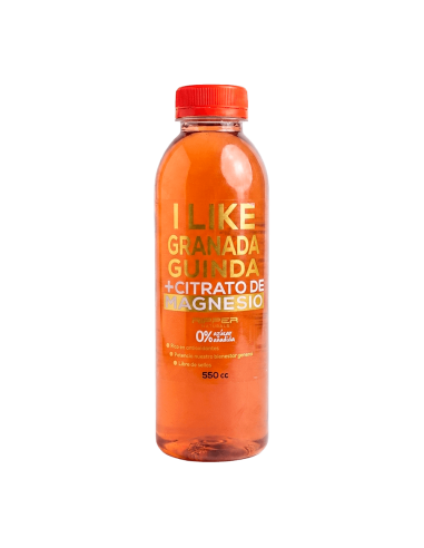 Jugo Natural Granada Guinda + Citrato de Magnesio 550cc - 6 Unidades - I LIKE