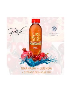 Jugo Natural Granada Guinda + Citrato de Magnesio 550cc - 6 Unidades - I LIKE 2
