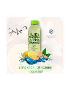 Jugo Natural Limonada Jengibre + Colágeno 550cc - 6 Unidades - I LIKE 2