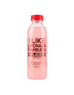 Jugo Natural Limonada Frambuesa + Colágeno 550cc - 6 Unidades - I LIKE