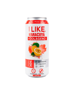 Lata Jugo Natural Maracuya + Colágeno 473cc - 6 Unidades - I LIKE