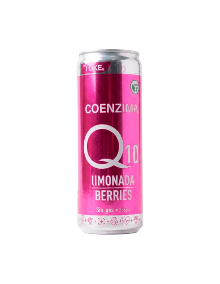 Lata Limonada Berries + Q10 355cc - 6 Unidades - I LIKE