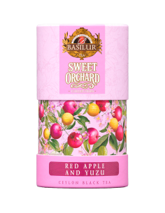 Hoja 75 Gr - Sweet Orchard - Te Negro con Manzana y Yuzu - 75 Gr x 6 Unidades - Basilur