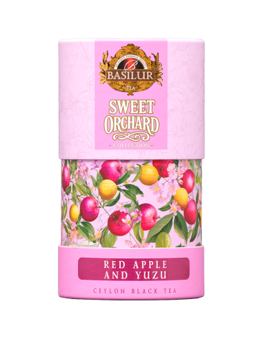 Hoja 75 Gr - Sweet Orchard - Te Negro con Manzana y Yuzu - 75 Gr x 6 Unidades - Basilur