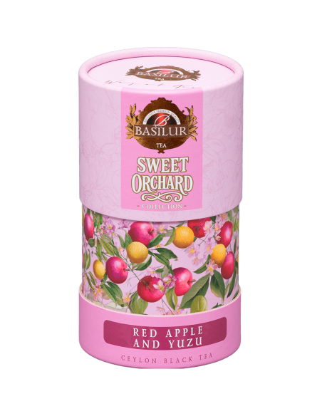 Hoja 75 Gr - Sweet Orchard - Te Negro con Manzana y Yuzu - 75 Gr x 6 Unidades - Basilur