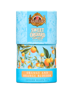 Hoja 75 Gr - Sweet Orchard - Te Negro con Naranja y Brotes de Naranja - 75 Gr x 6 Unidades - Basilur 2