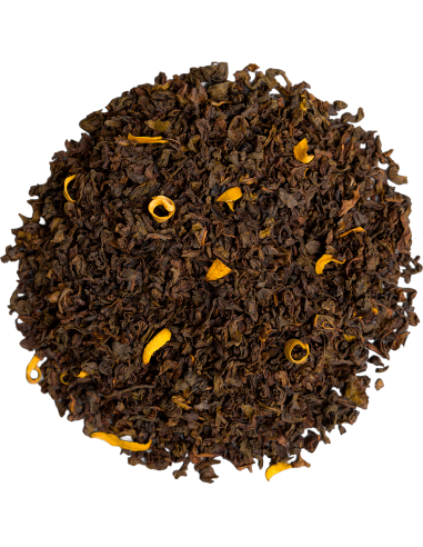Hoja 75 Gr - Sweet Orchard - Te Negro con Naranja y Brotes de Naranja - 75 Gr x 6 Unidades - Basilur