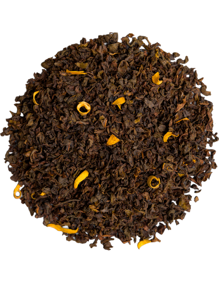 Hoja 75 Gr - Sweet Orchard - Te Negro con Naranja y Brotes de Naranja - 75 Gr x 6 Unidades - Basilur
