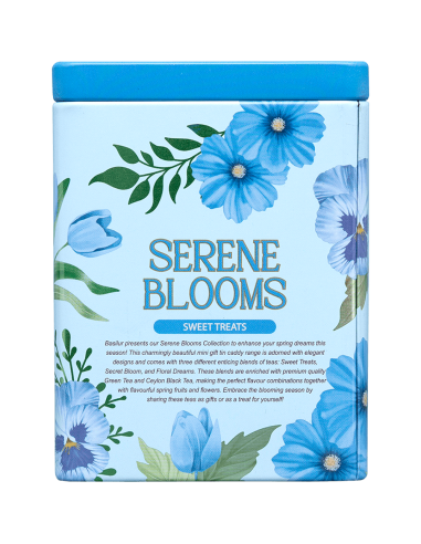 Te Verde con Frutillas y Rosas - Serene Blooms - 75 Gr x 12 Unidades - Basilur