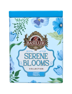 Te Verde con Frutillas y Rosas - Serene Blooms - 75 Gr x 12 Unidades - Basilur 2