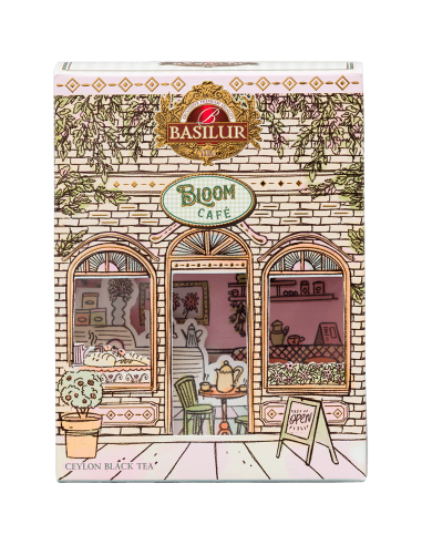 Bloom Café-Te negro Naranja Calendula - Zesty Twist- 75G x 6 - Basilur