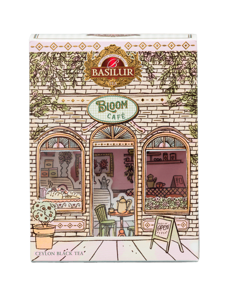 Bloom Café-Te negro Naranja Calendula - Zesty Twist- 75G x 6 - Basilur