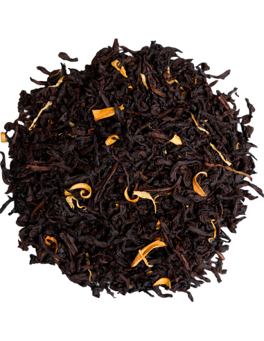 Bloom Café-Te negro Naranja Calendula - Zesty Twist- 75G x 6 - Basilur