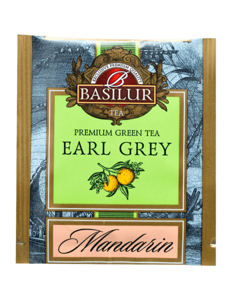 Earl Grey Té Verde Assorted - 40Bolsas X 12 - Basilur