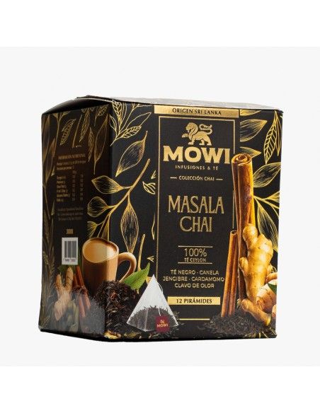 Té Masala Chai - 12 Bolsas X 12 - Mowi