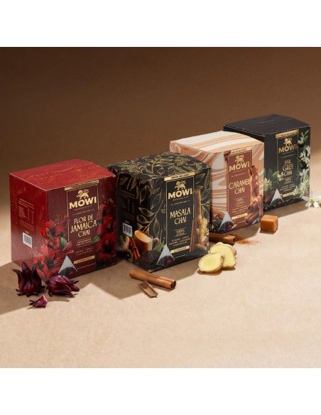 Té Masala Chai - 12 Bolsas X 12 - Mowi