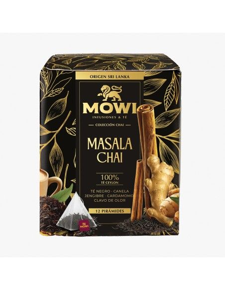Té Masala Chai - 12 Bolsas X 12 - Mowi