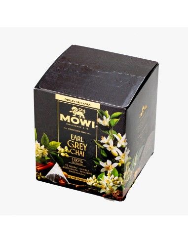 Té Earl Grey Chai - 12 Bolsas X 12 - Mowi
