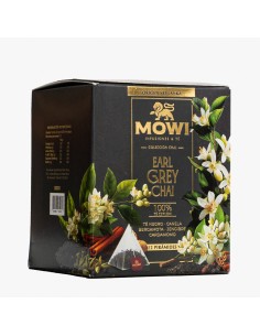Té Earl Grey Chai - 12 Bolsas X 12 - Mowi 2