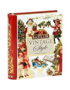 LATA TEABOOK MINIATURA VINTAGE 5 PIRAMIDES X 20