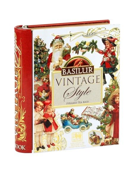 LATA TEABOOK MINIATURA VINTAGE 5 PIRAMIDES X 20