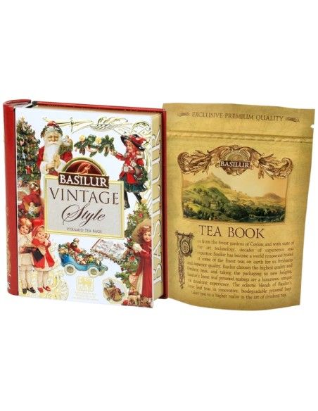 LATA TEABOOK MINIATURA VINTAGE 5 PIRAMIDES X 20