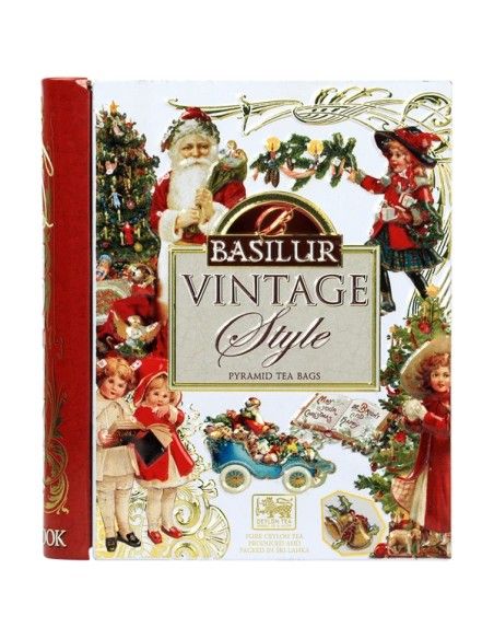 LATA TEABOOK MINIATURA VINTAGE 5 PIRAMIDES X 20